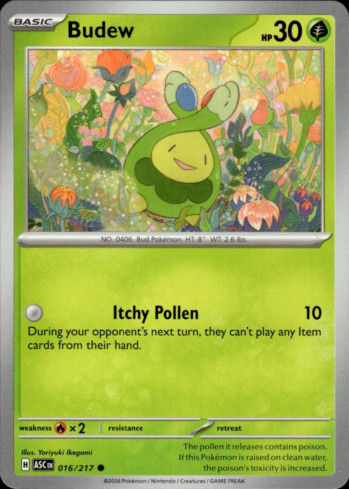 Budew ME: Ascended Heroes #016/217 Common