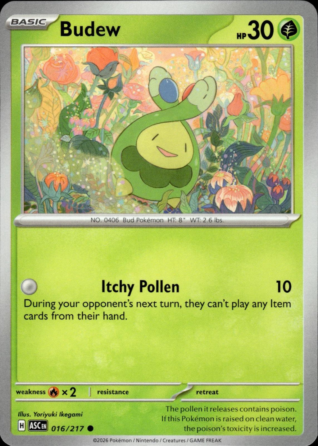 Budew ME: Ascended Heroes #016/217 Common