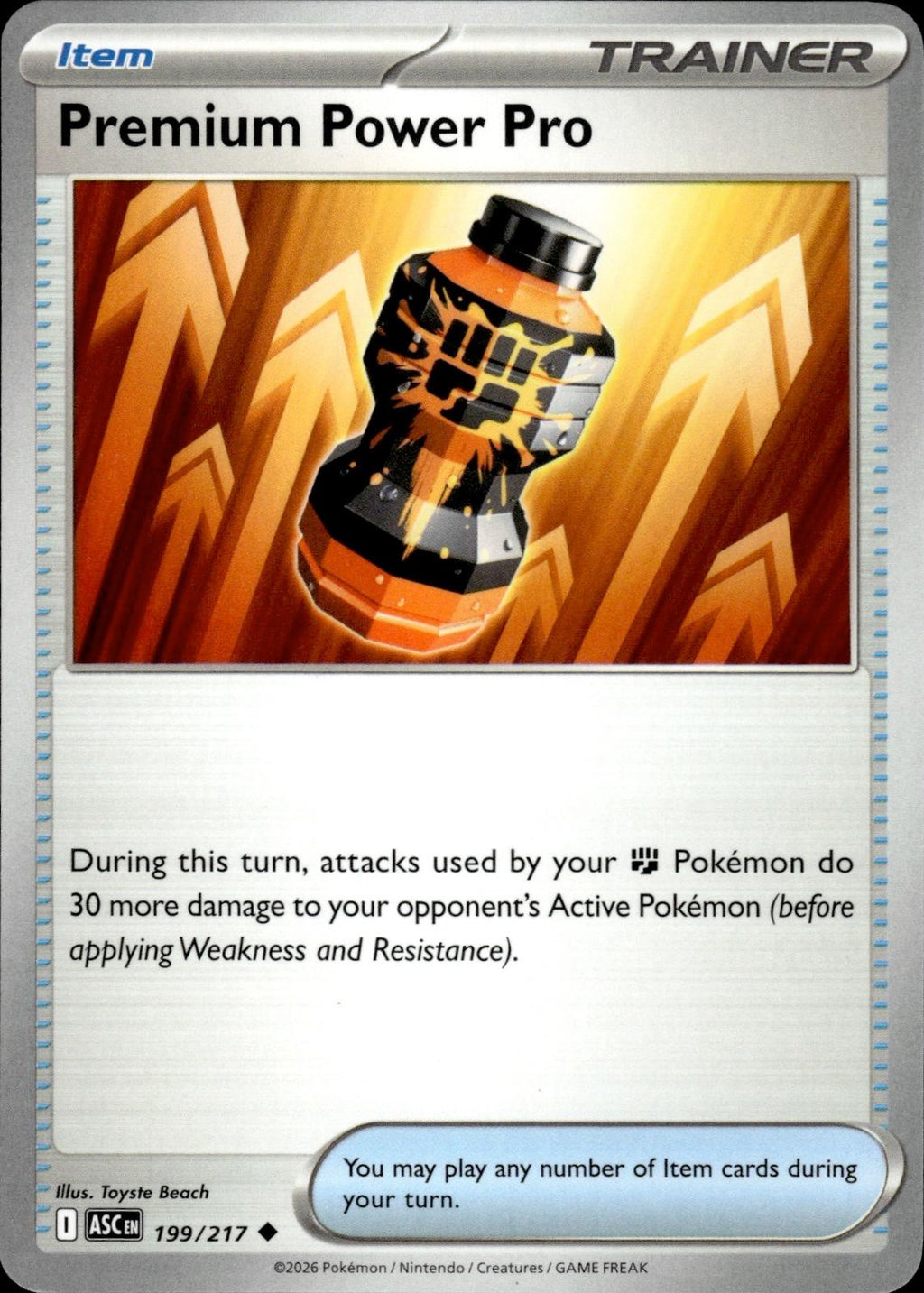 Premium Power Pro ME: Ascended Heroes #199/217 Uncommon