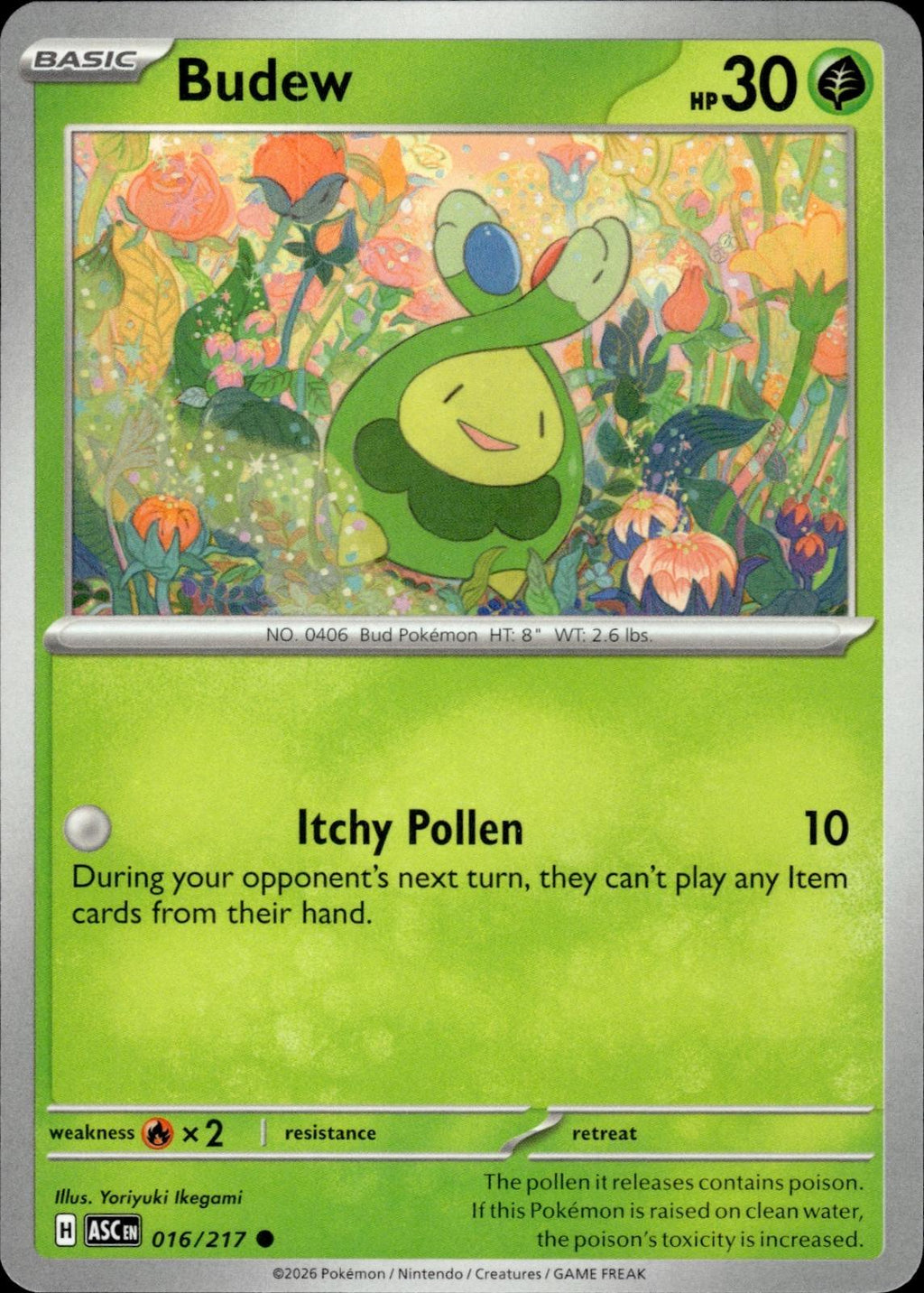 Budew ME: Ascended Heroes #016/217 Common