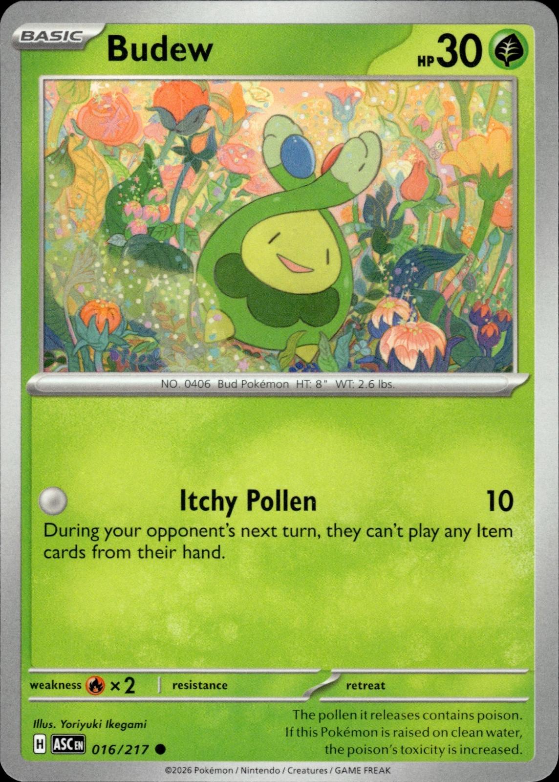 Budew ME: Ascended Heroes #016/217 Common
