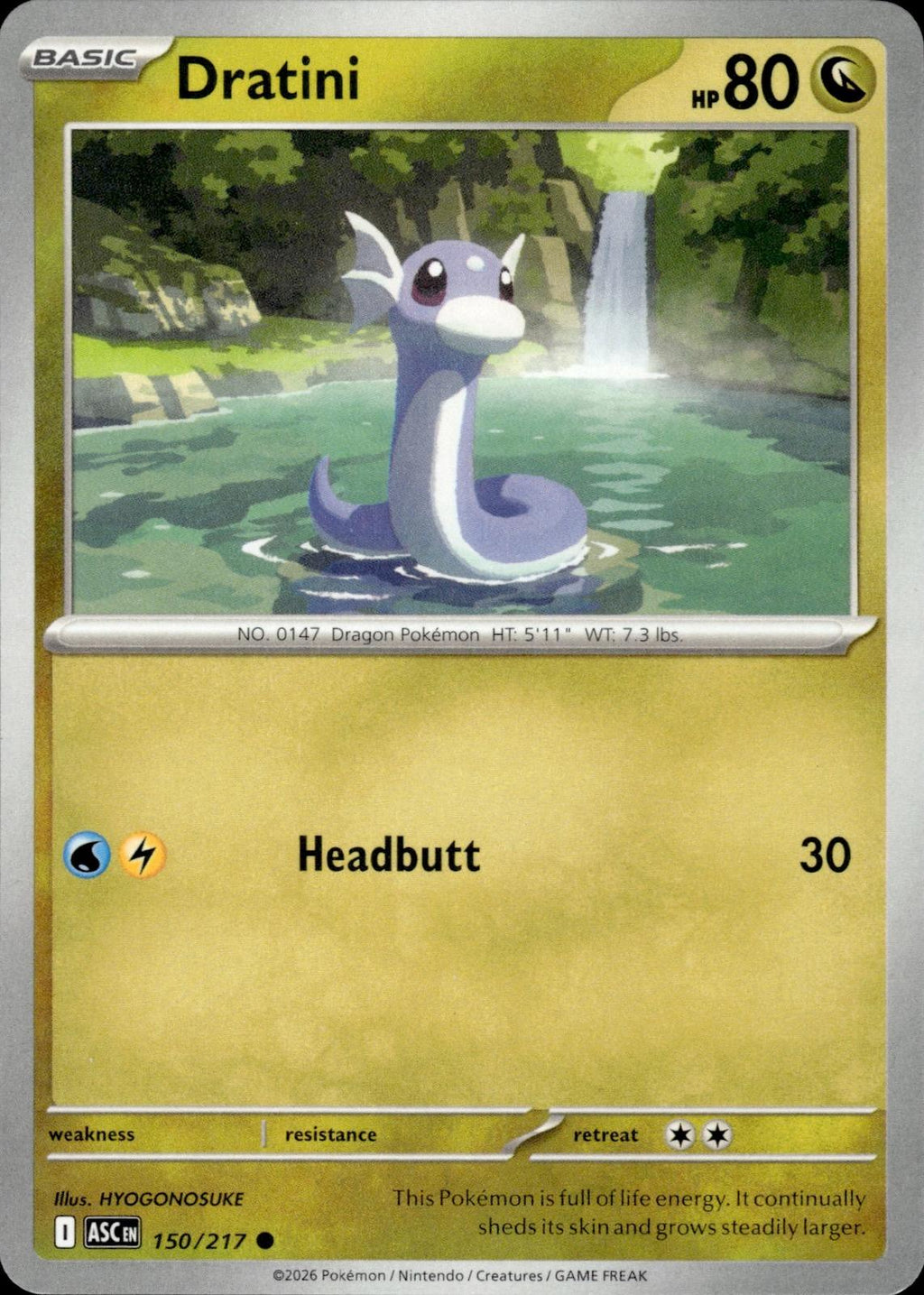 Dratini ME: Ascended Heroes #150/217 Common