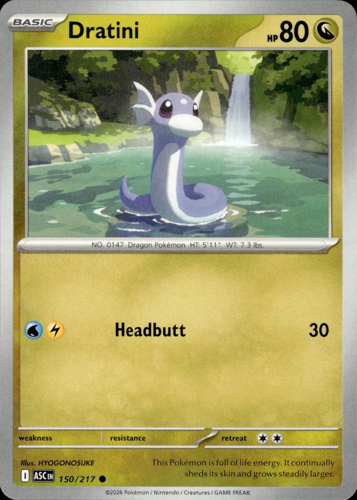 Dratini ME: Ascended Heroes #150/217 Common