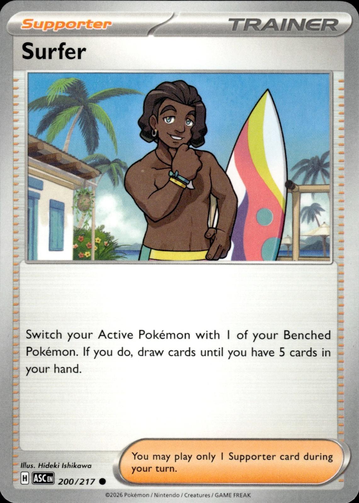 Surfer ME: Ascended Heroes #200/217 Common