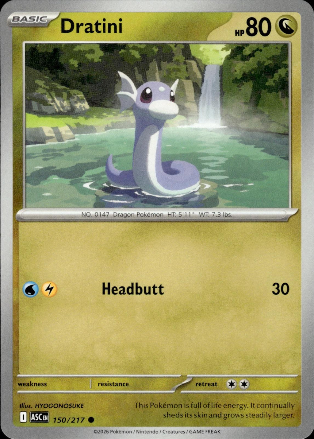 Dratini ME: Ascended Heroes #150/217 Common