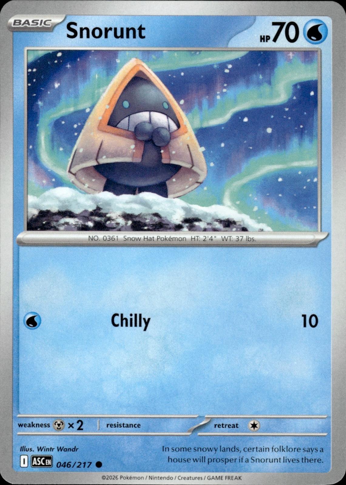 Snorunt ME: Ascended Heroes #046/217 Common