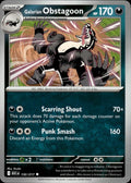 Galarian Obstagoon ME: Ascended Heroes #132/217 Uncommon