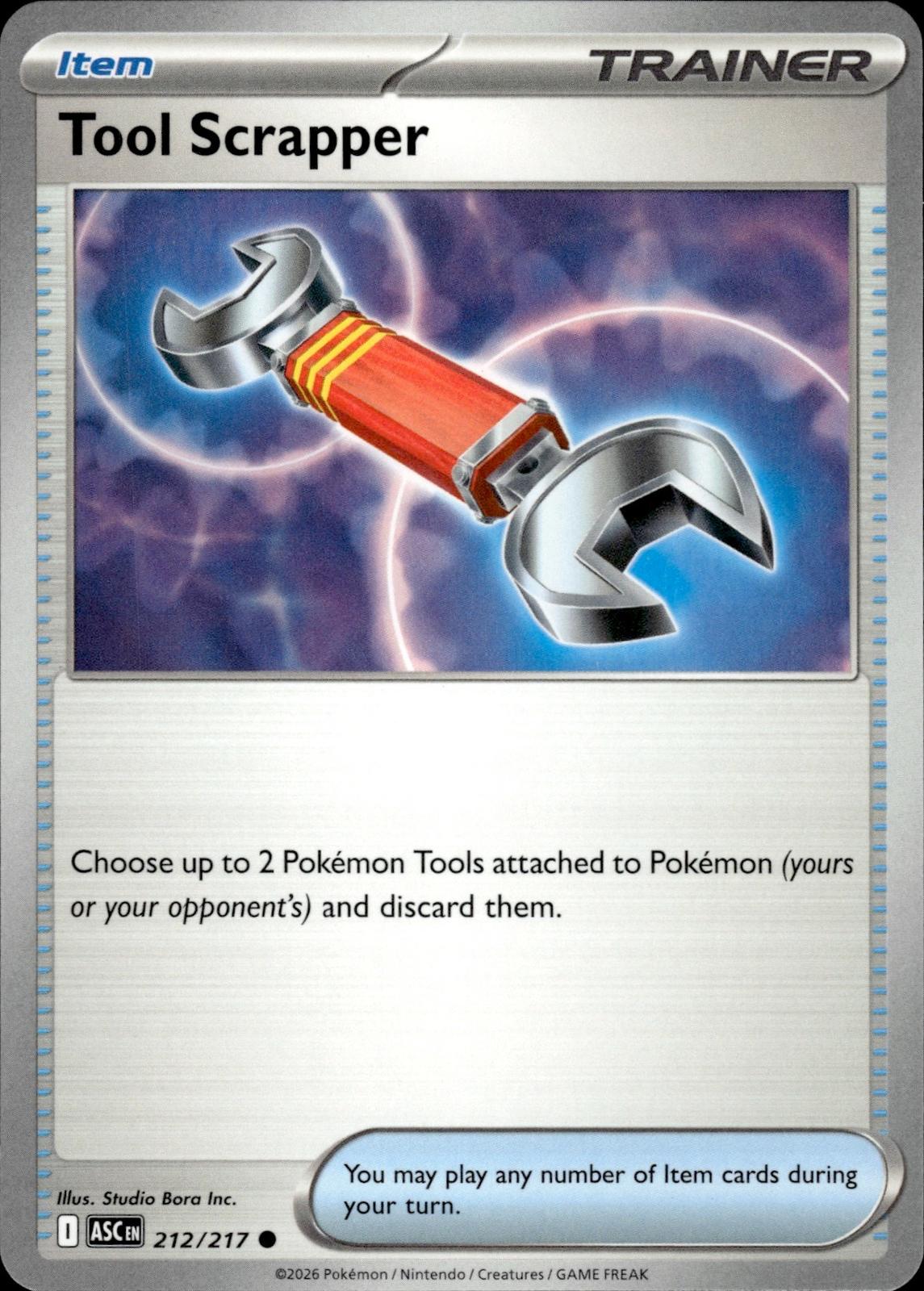 Tool Scrapper ME: Ascended Heroes #212/217 Common