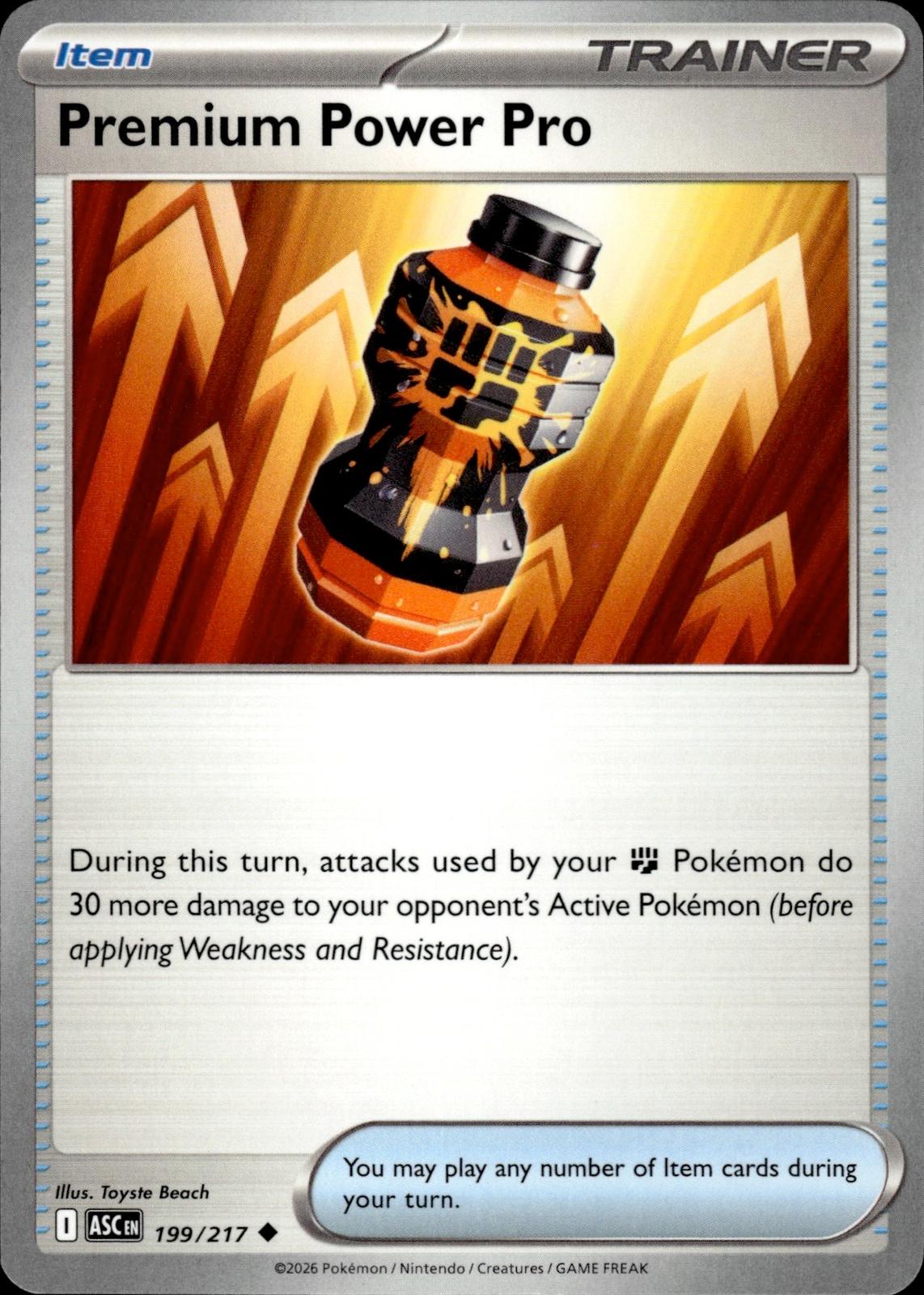Premium Power Pro ME: Ascended Heroes #199/217 Uncommon