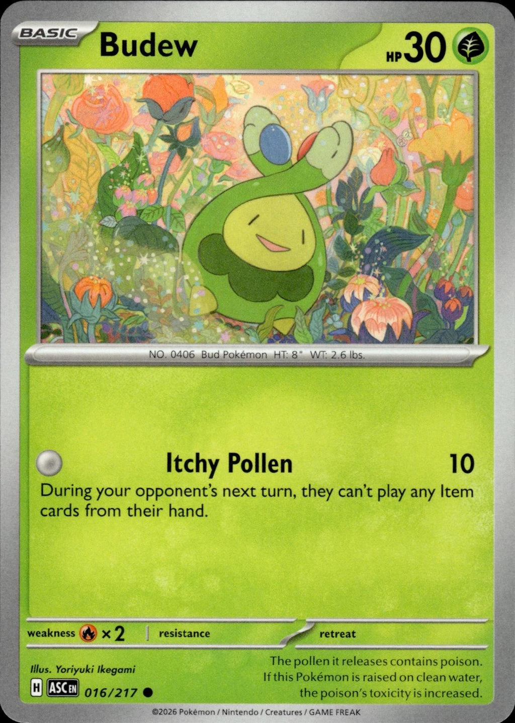 Budew ME: Ascended Heroes #016/217 Common