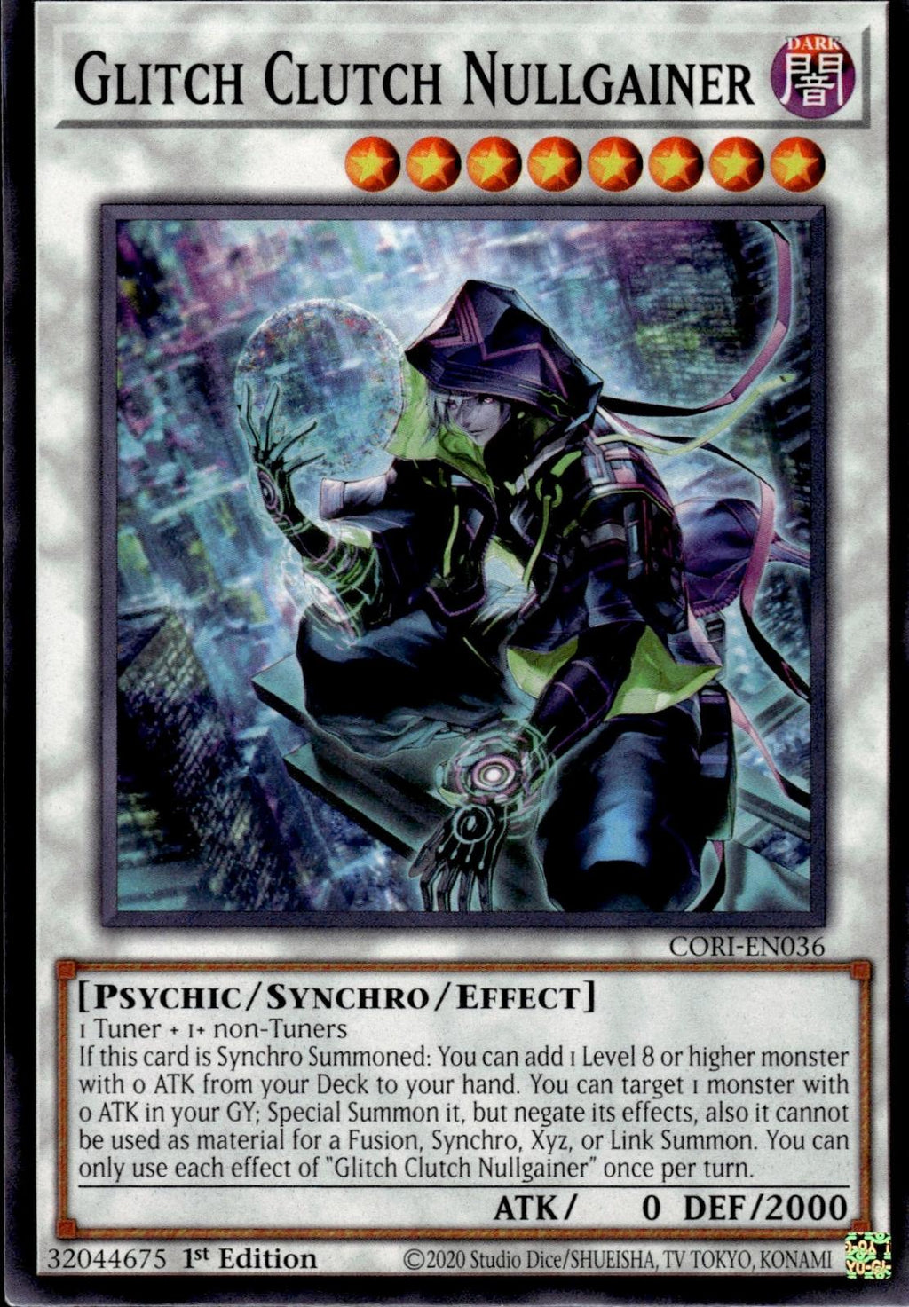 Glitch Clutch Nullgainer Chaos Origins #CORI-EN036
