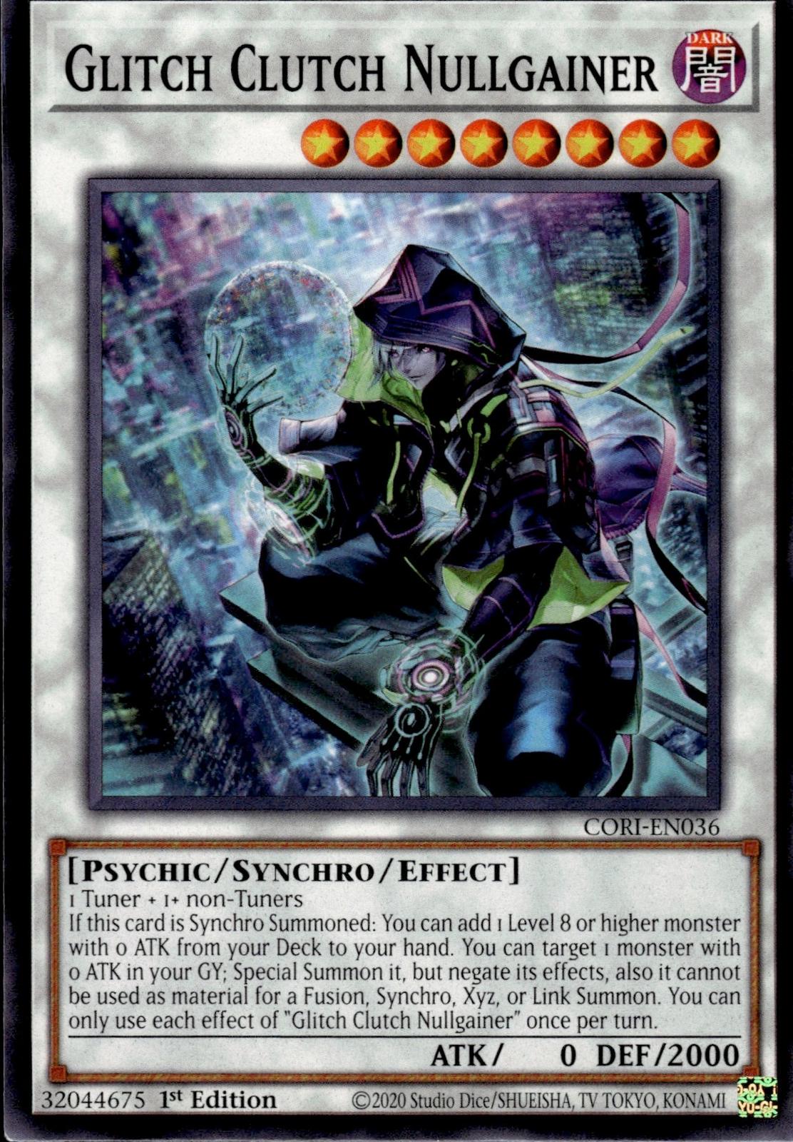 Glitch Clutch Nullgainer Chaos Origins #CORI-EN036