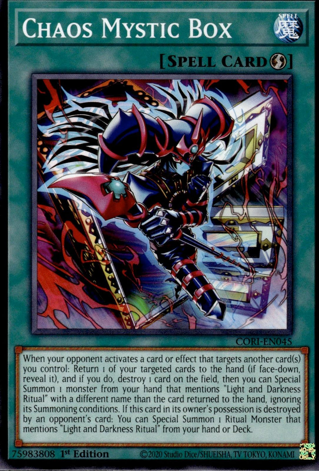 Chaos Mystic Box Chaos Origins #CORI-EN045