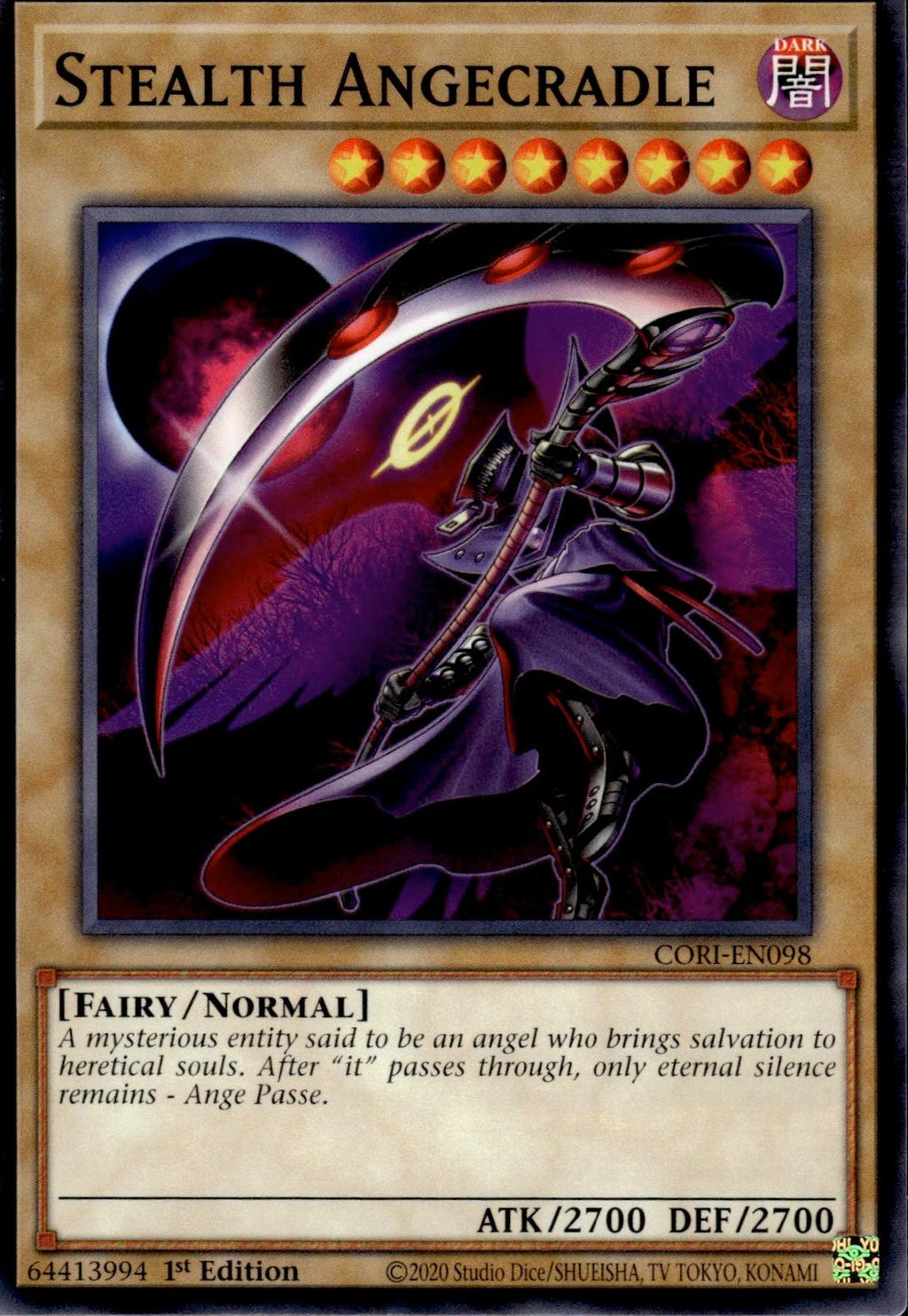 Stealth Angecradle Chaos Origins #CORI-EN098