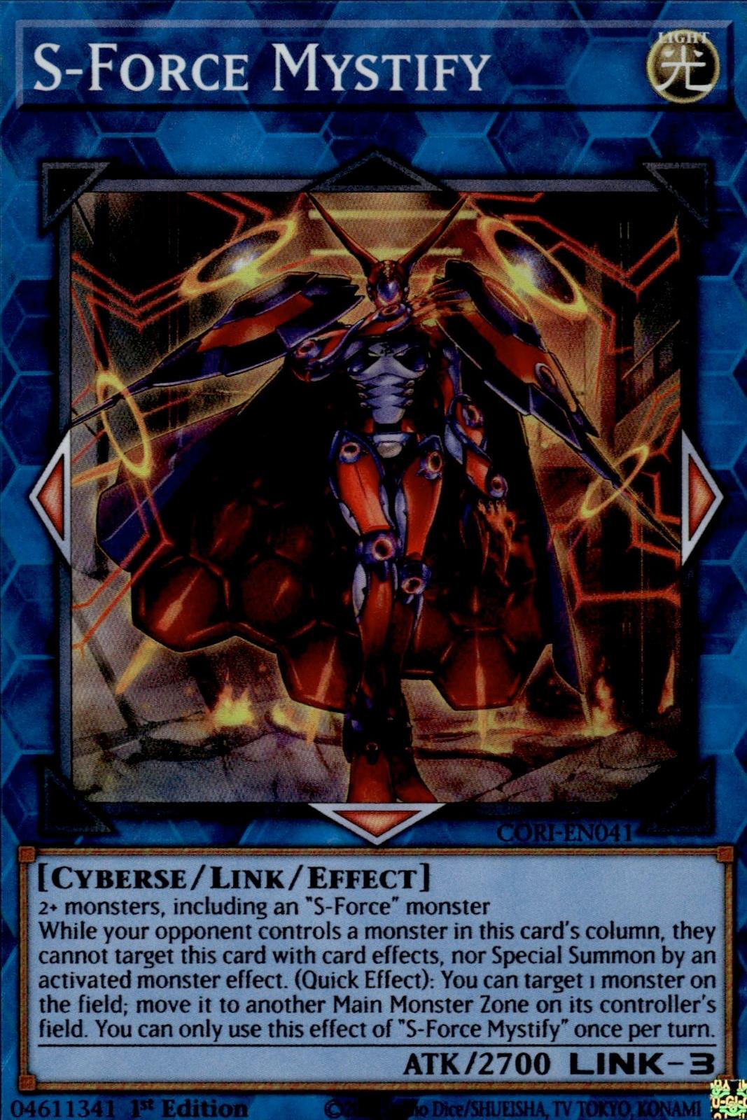 S-Force Mystify Chaos Origins #CORI-EN041 Super Rare