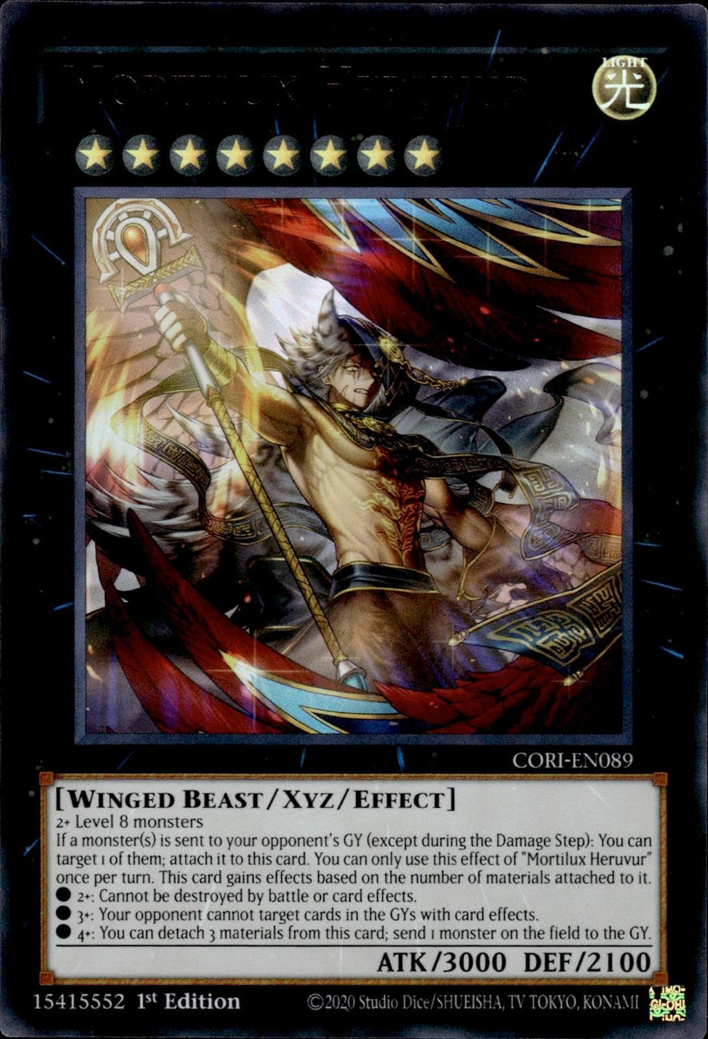 Mortilux Heruvur Chaos Origins #CORI-EN089 Ultra Rare