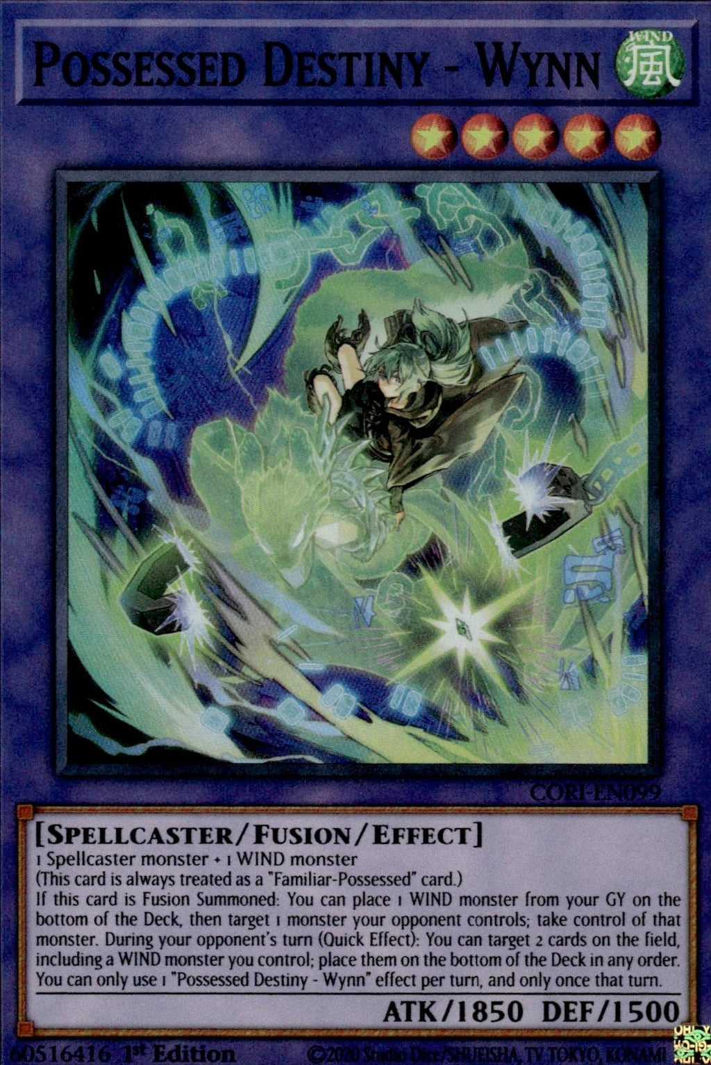 Possessed Destiny Chaos Origins #CORI-EN099 Super Rare