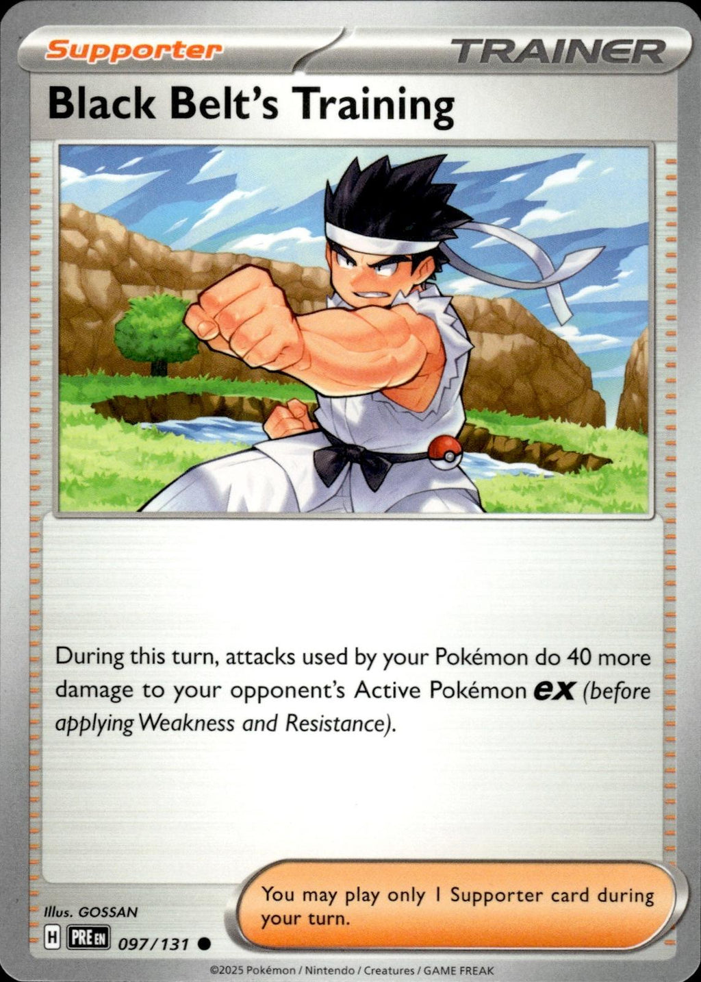 Black Belt's Training SV: Prismatic Evolutions #097/131 Common