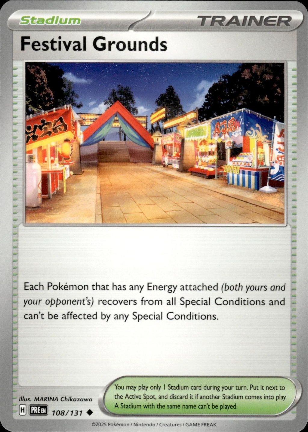 Festival Grounds SV: Prismatic Evolutions #108/131 Uncommon