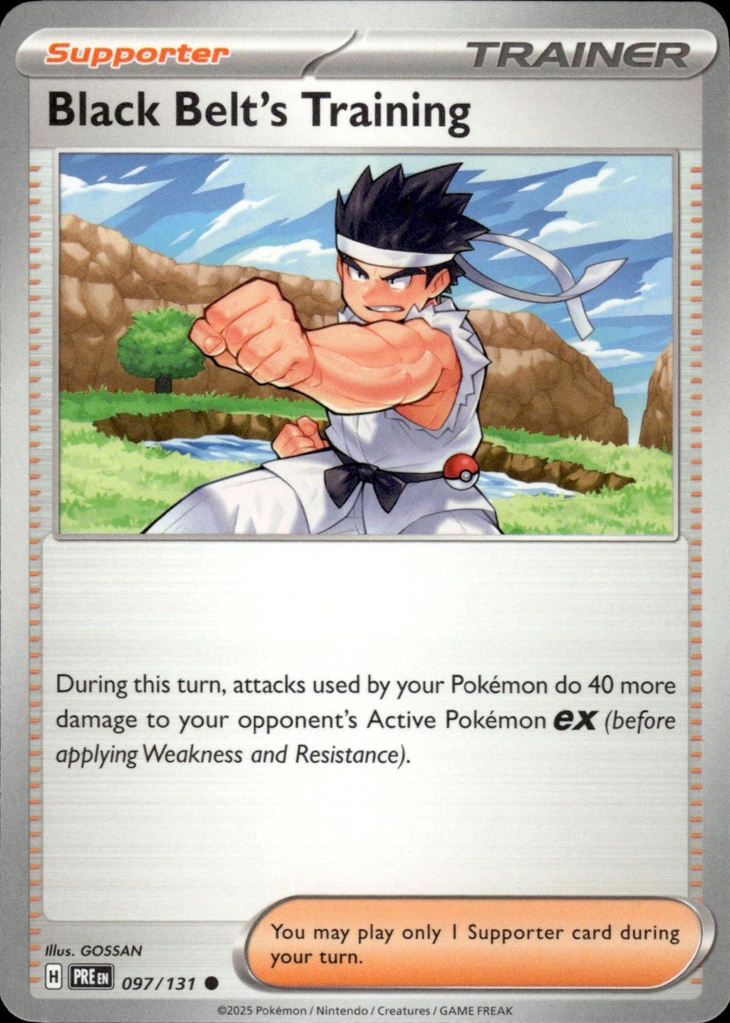 Black Belt's Training SV: Prismatic Evolutions #097/131 Common