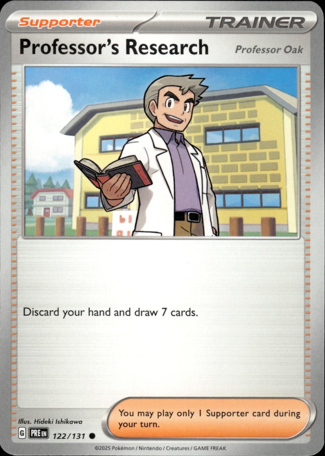 Professor's Research [Professor Oak] SV: Prismatic Evolutions #122/131 Common