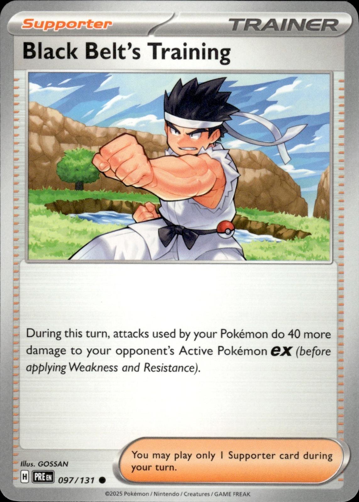 Black Belt's Training SV: Prismatic Evolutions #097/131 Common