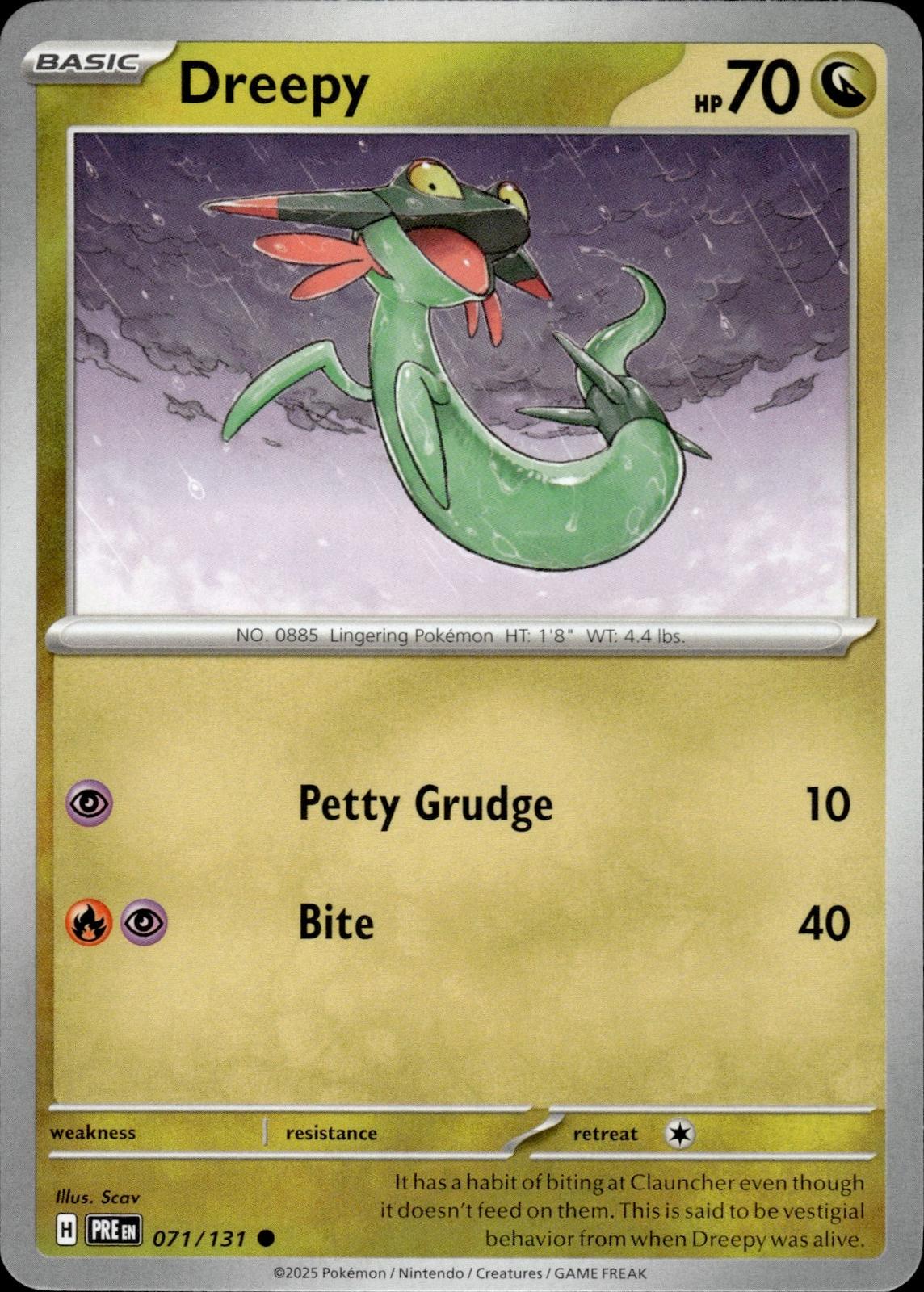 Dreepy SV: Prismatic Evolutions #071/131 Common