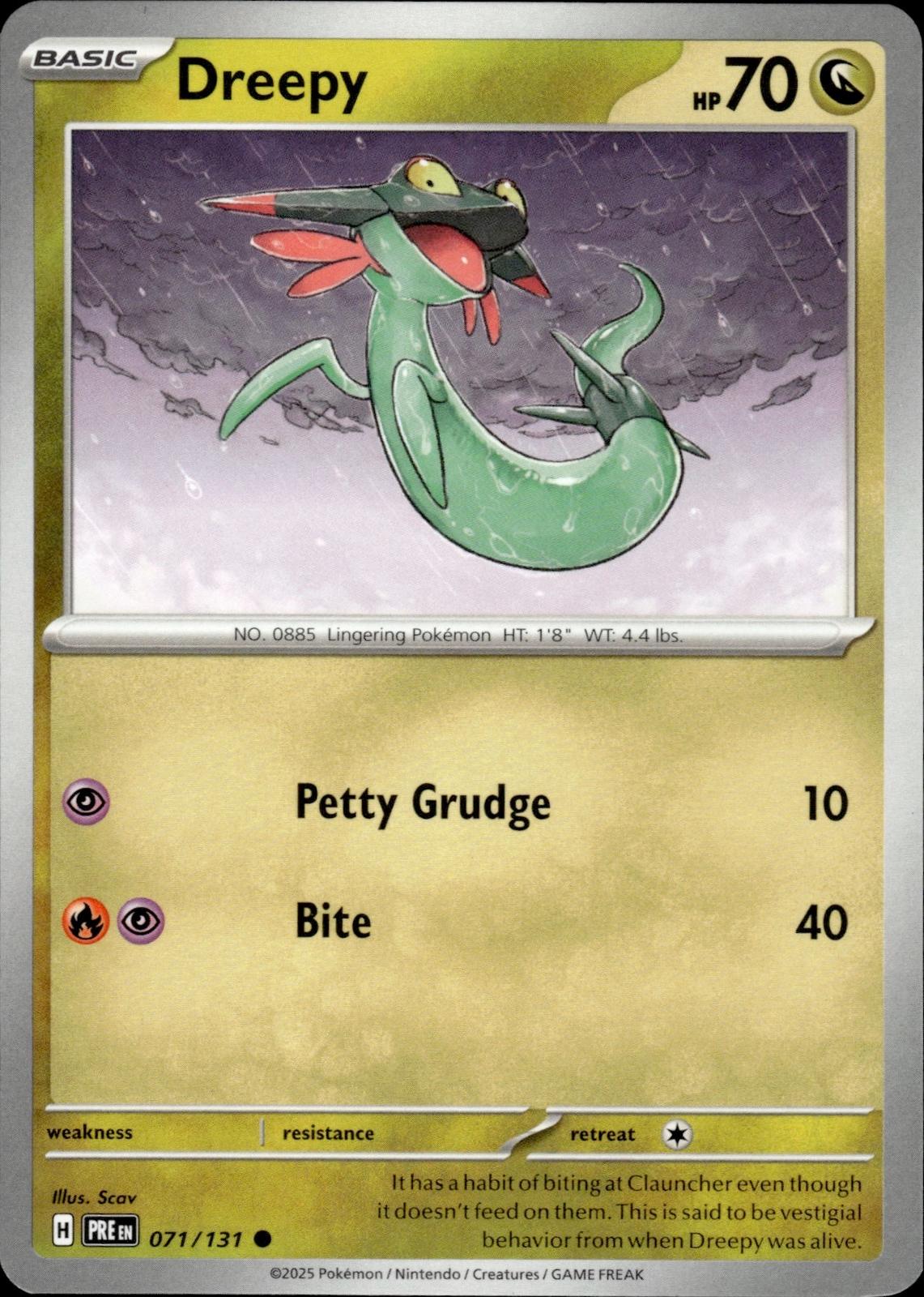 Dreepy SV: Prismatic Evolutions #071/131 Common