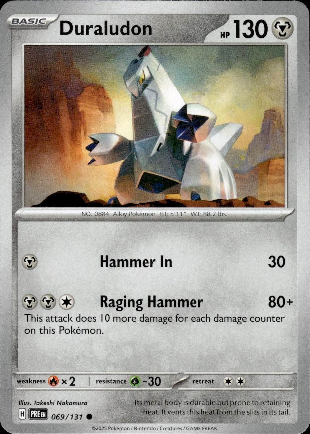 Duraludon SV: Prismatic Evolutions #069/131 Common