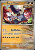Great Tusk SV: Prismatic Evolutions #055/131 Uncommon