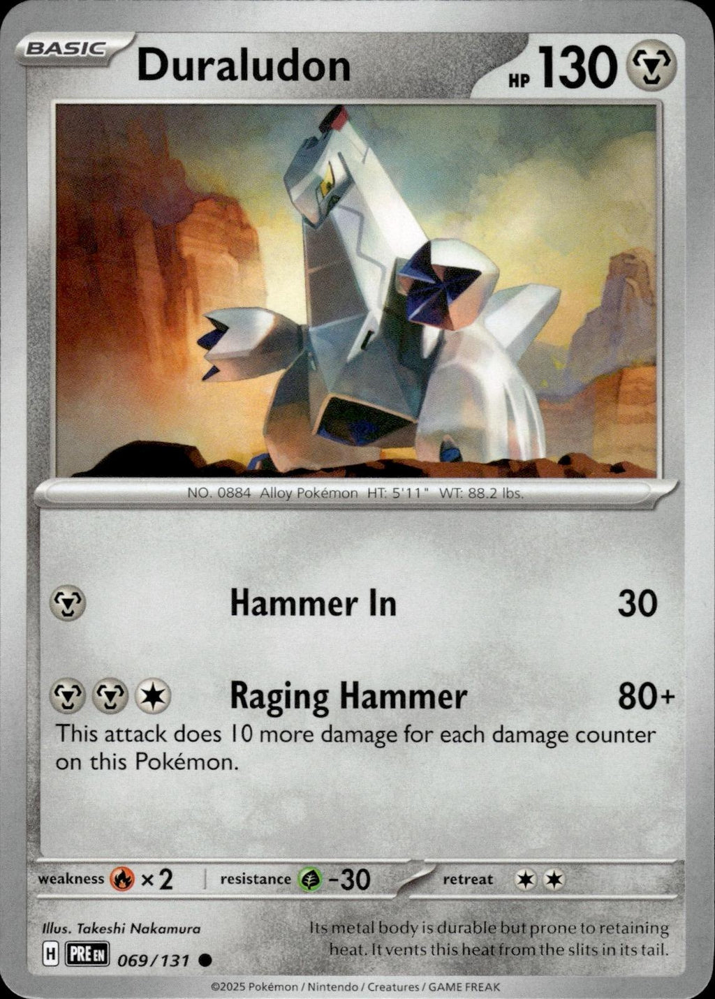 Duraludon SV: Prismatic Evolutions #069/131 Common