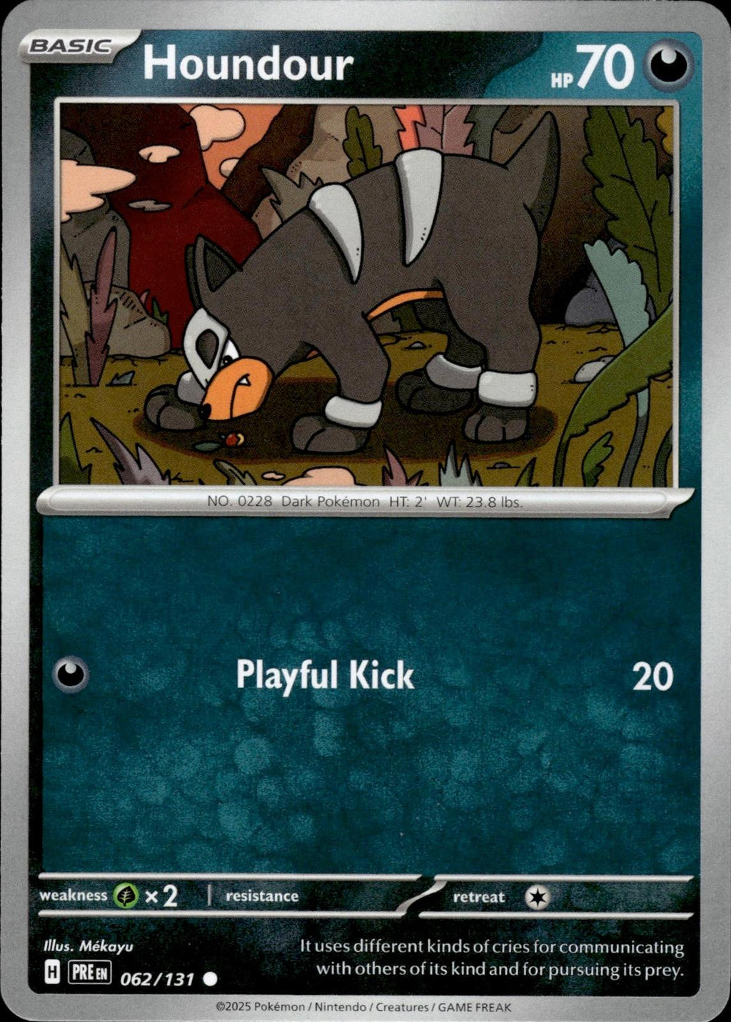 Houndour SV: Prismatic Evolutions #062/131 Common