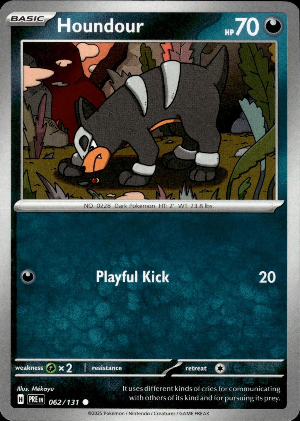 Houndour SV: Prismatic Evolutions #062/131 Common