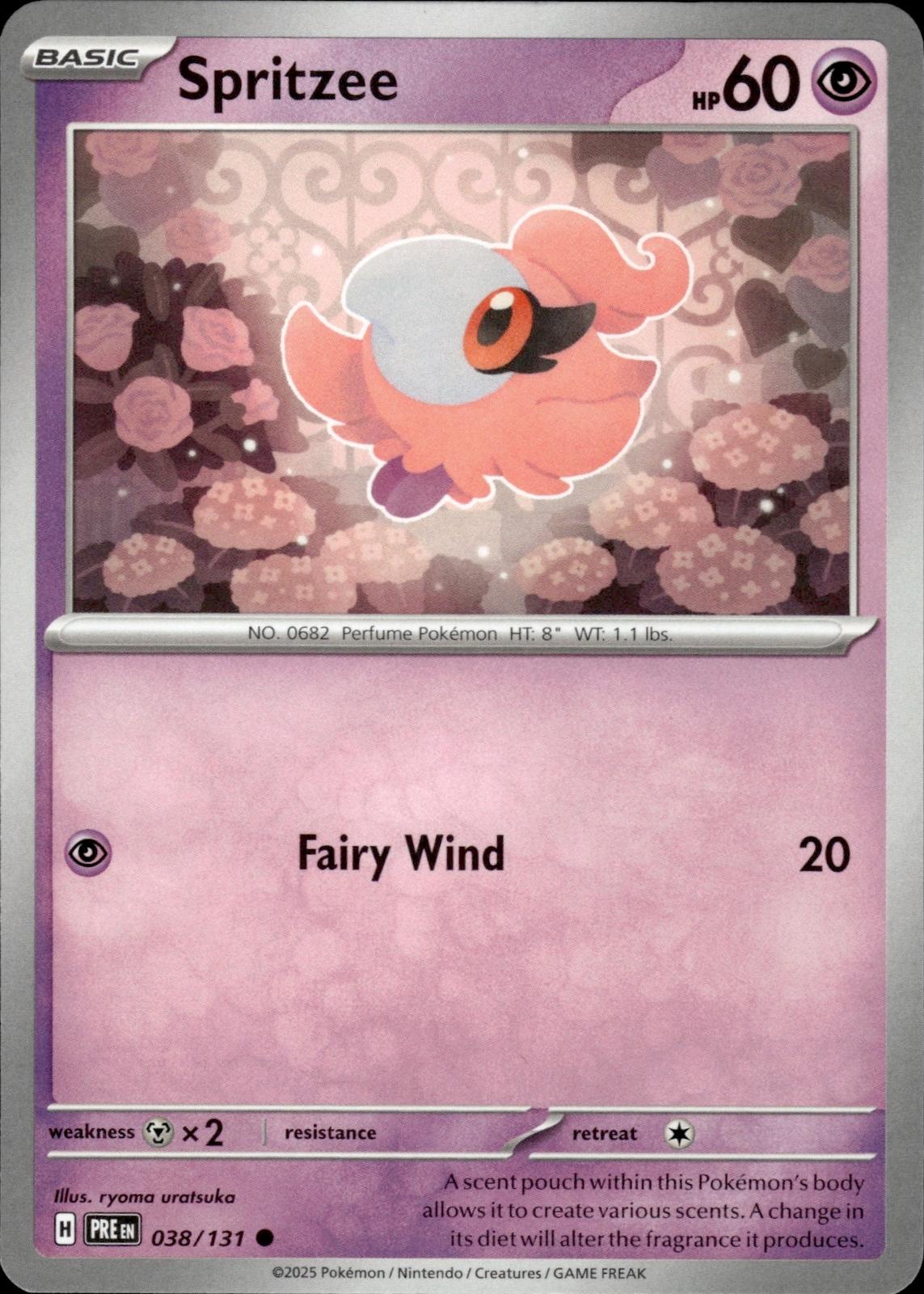 Spritzee SV: Prismatic Evolutions #038/131 Common