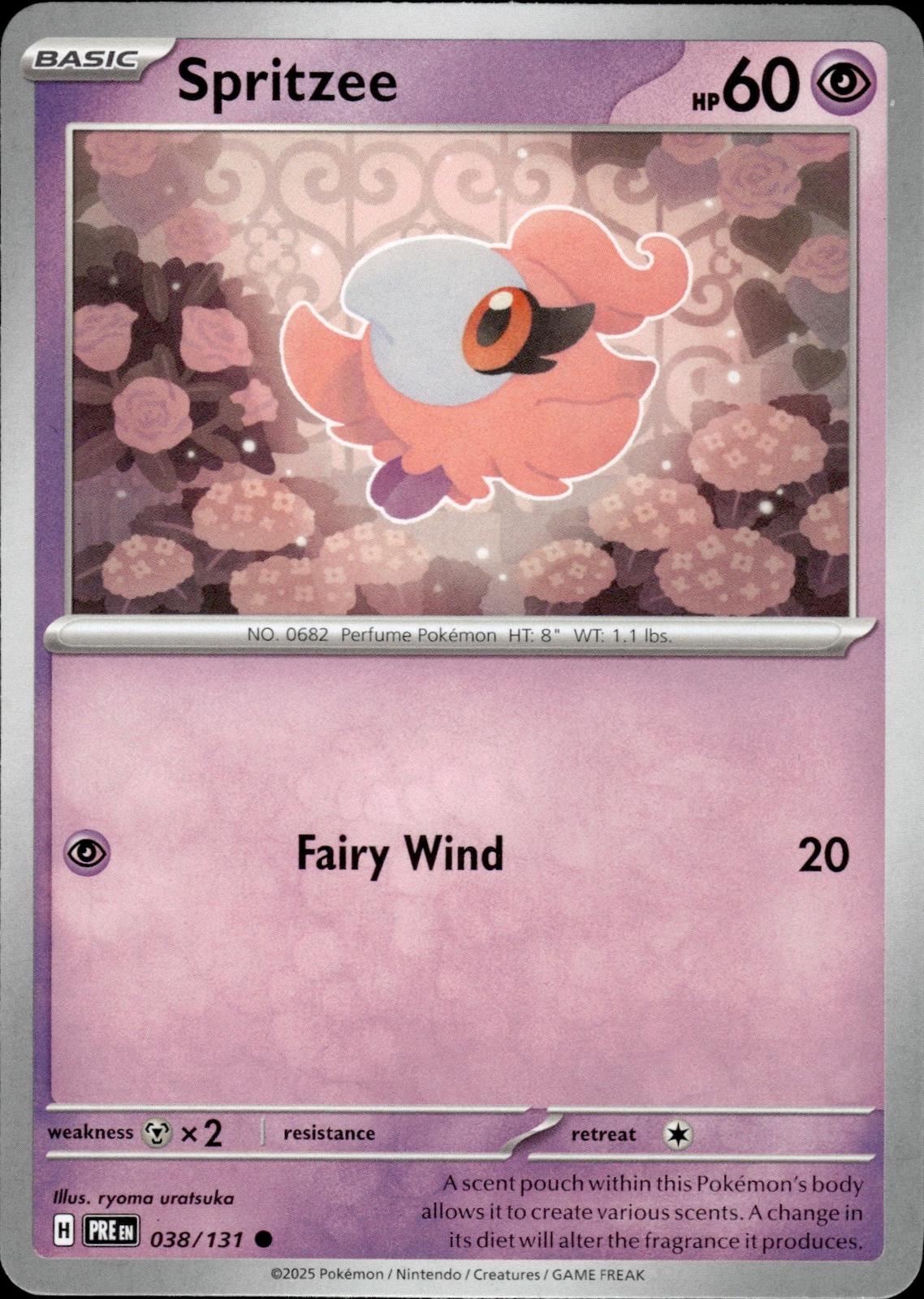 Spritzee SV: Prismatic Evolutions #038/131 Common