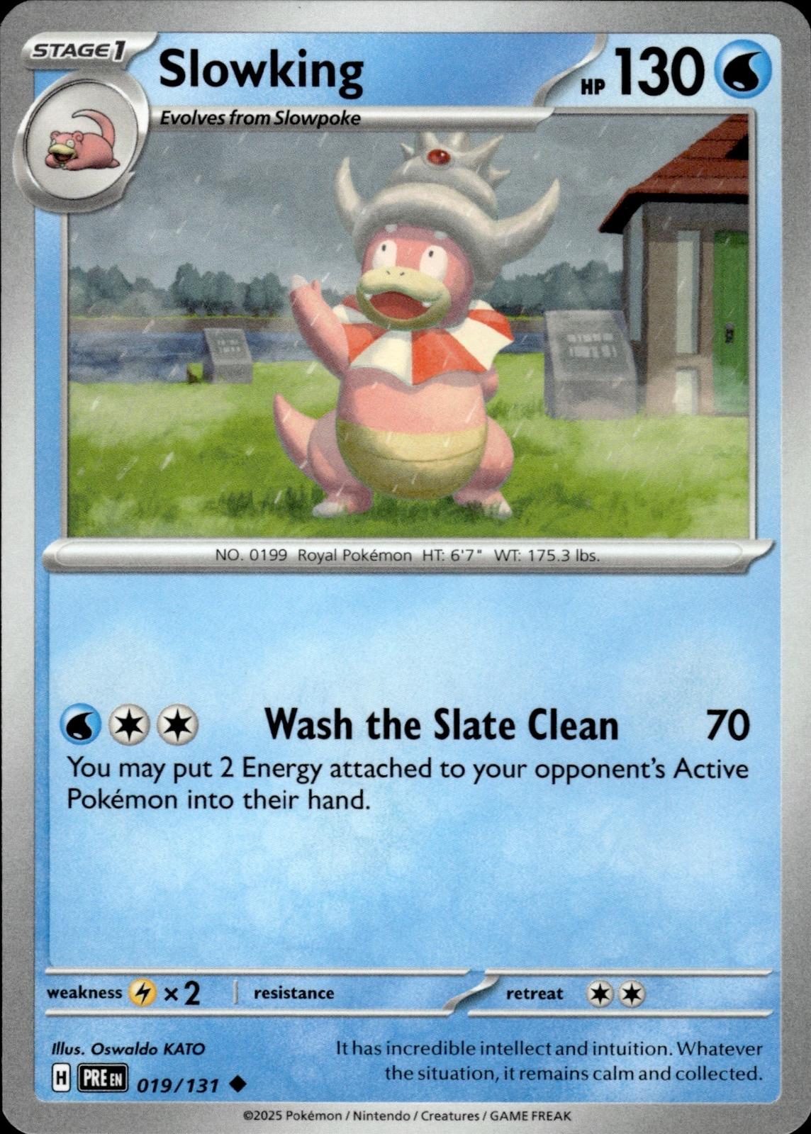 Slowking SV: Prismatic Evolutions #019/131 Uncommon