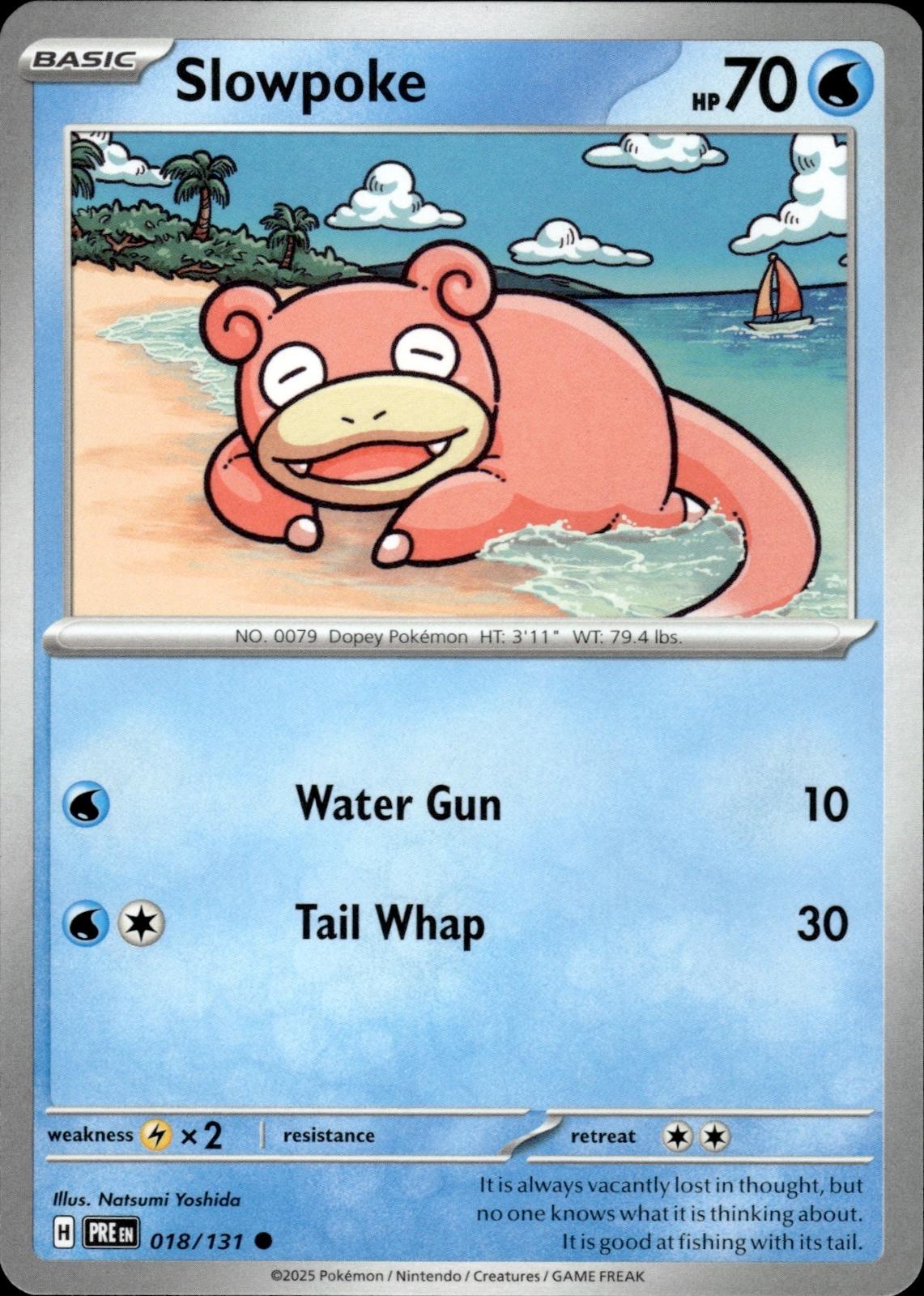 Slowpoke SV: Prismatic Evolutions #018/131 Common