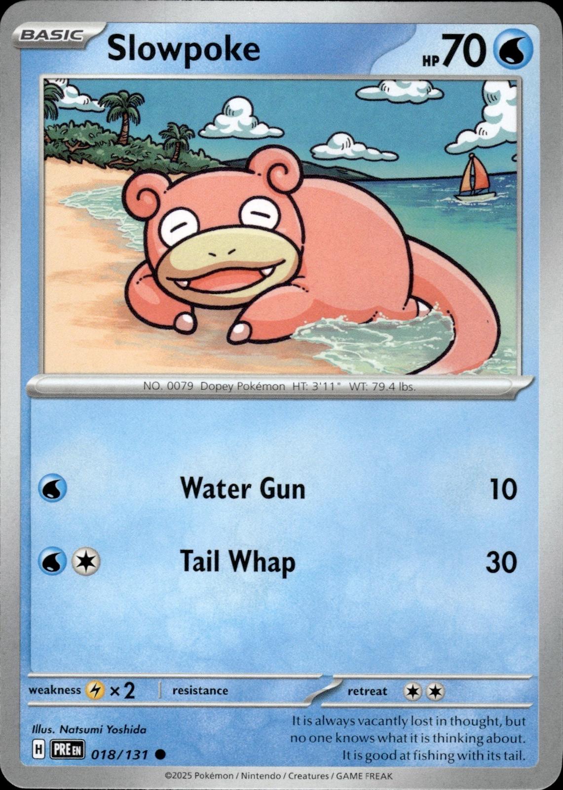 Slowpoke SV: Prismatic Evolutions #018/131 Common