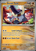 Great Tusk SV: Prismatic Evolutions #055/131 Uncommon