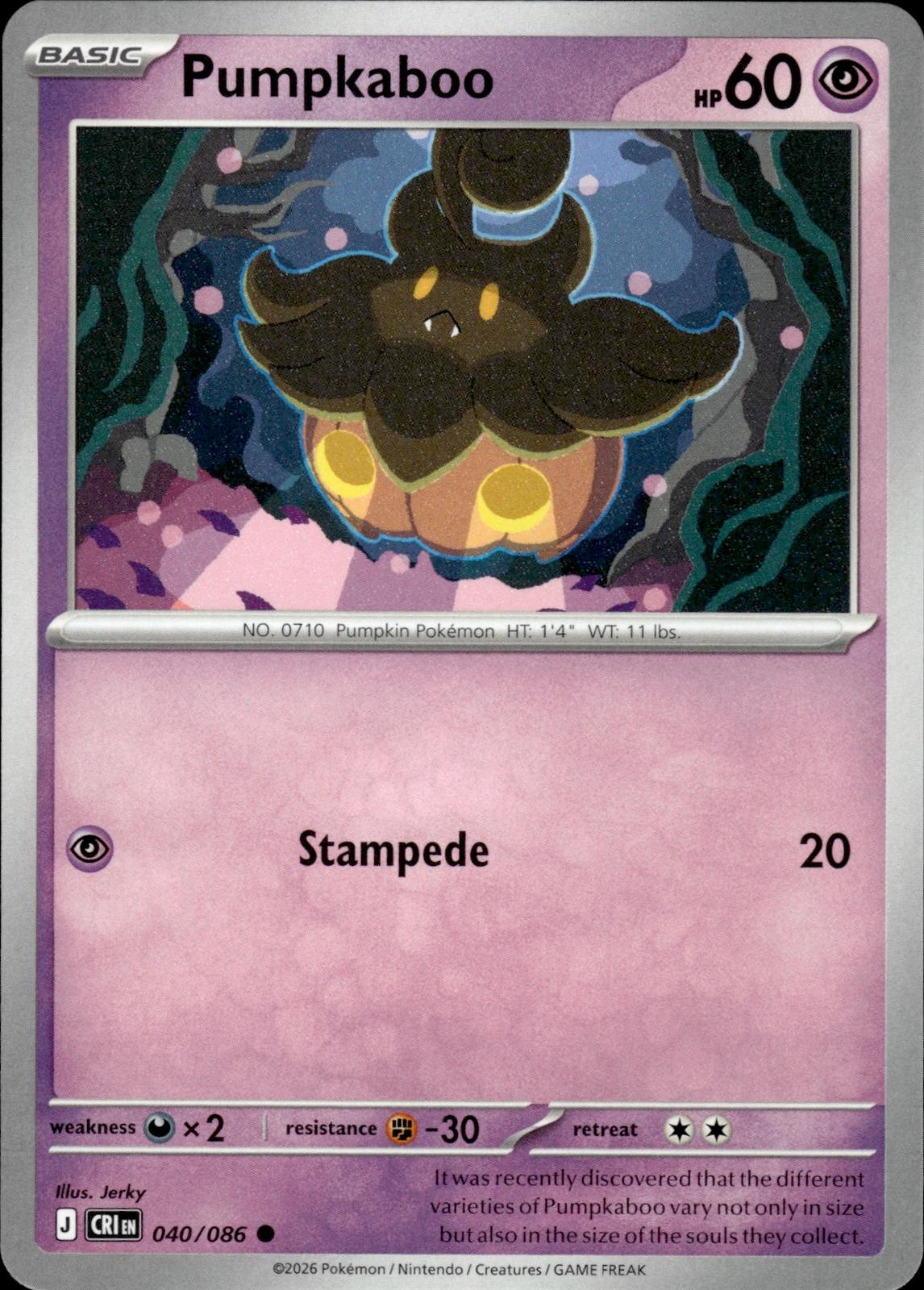 Pumpkaboo ME04: Chaos Rising #040/086 Common
