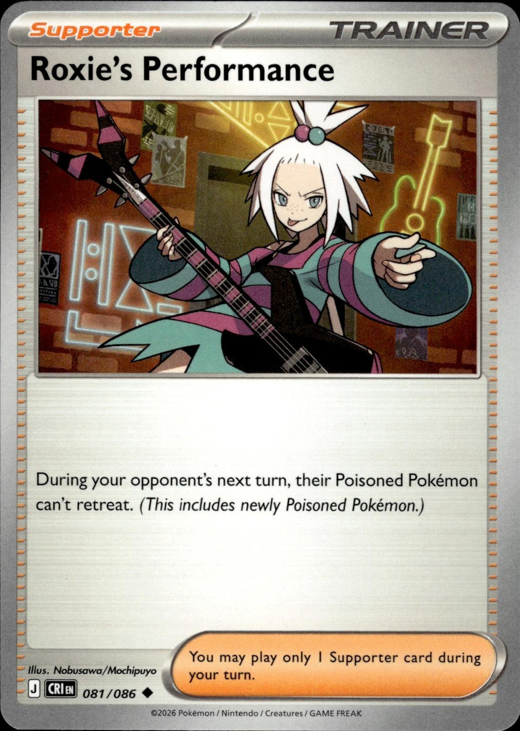 Roxie's Performance ME04: Chaos Rising #081/086 Uncommon