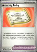 Adversity Policy ME04: Chaos Rising #074/086 Uncommon