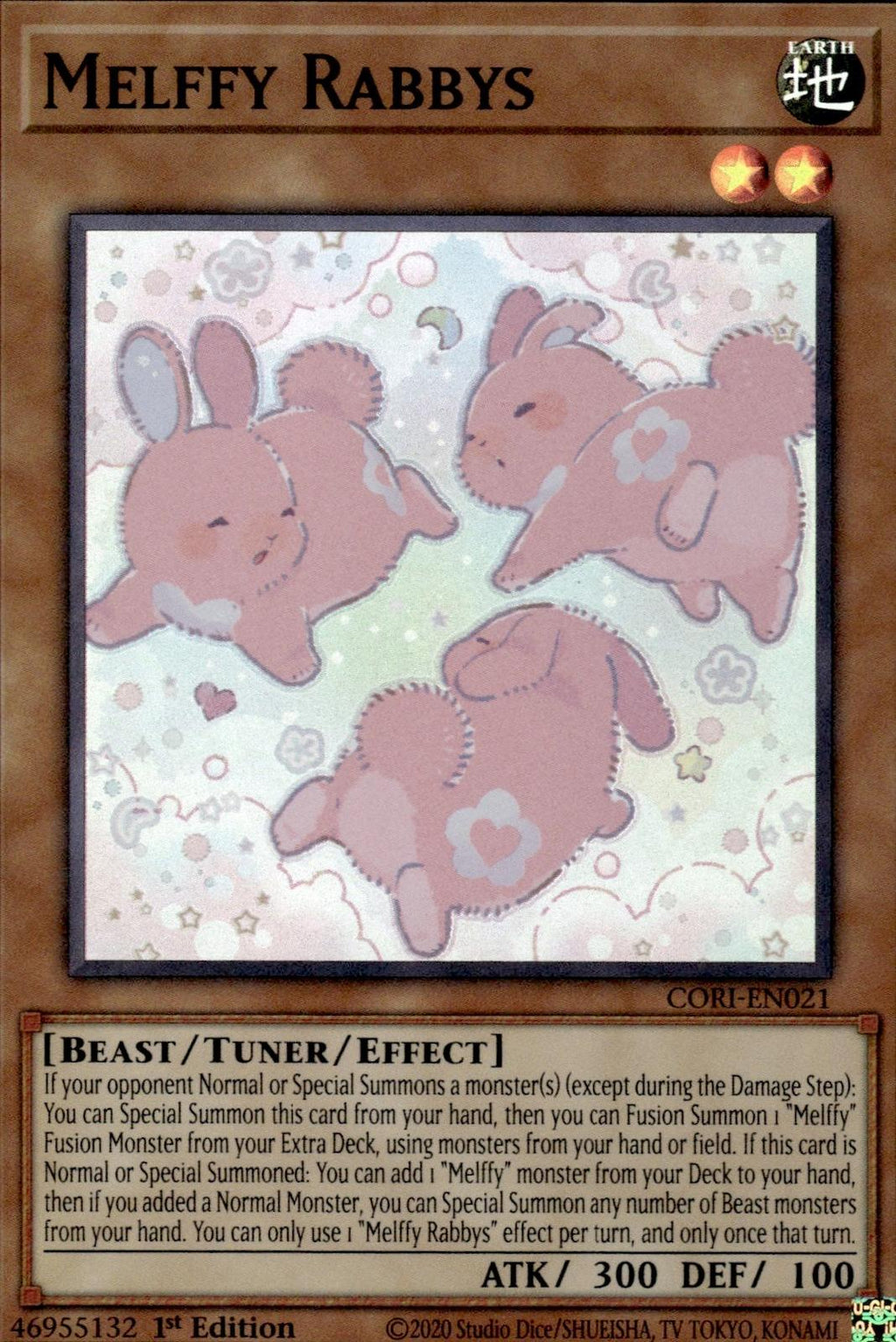 Melffy Rabbys Chaos Origins #CORI-EN021 Super Rare
