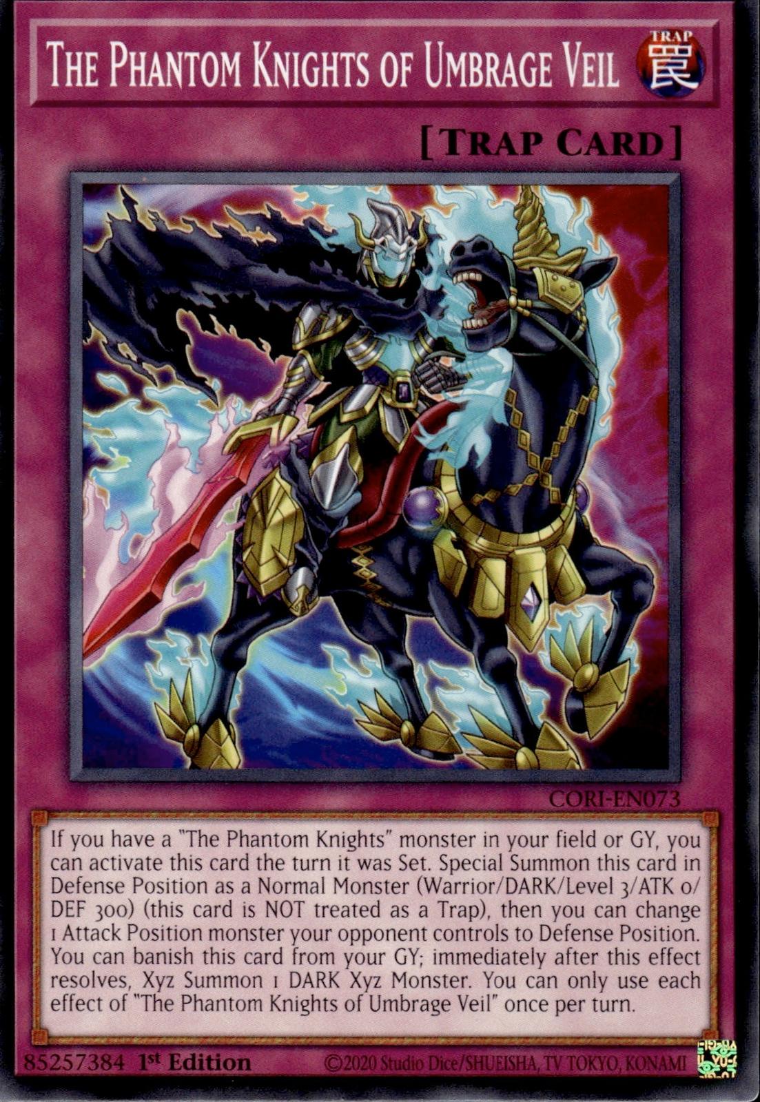 The Phantom Knights of Umbrage Veil Chaos Origins #CORI-EN073