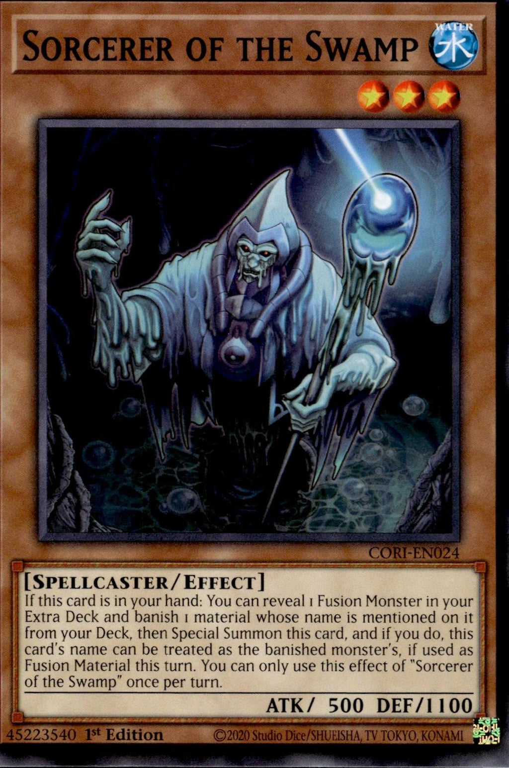 Sorcerer of the Swamp Chaos Origins #CORI-EN024