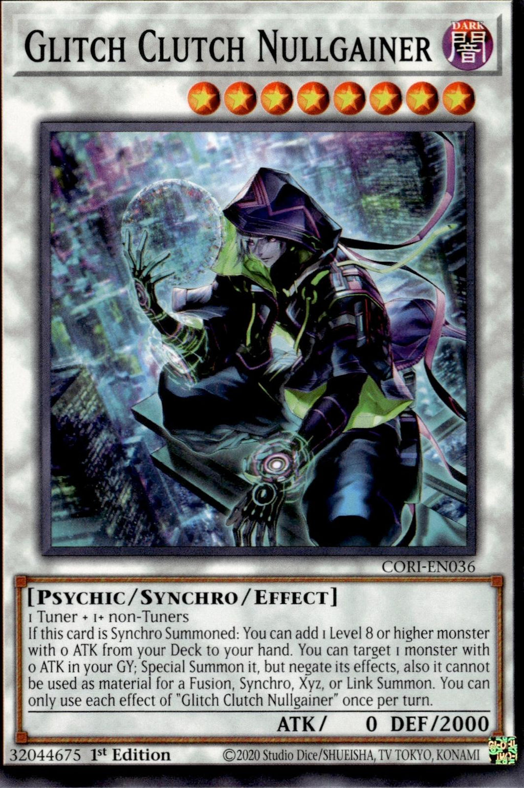 Glitch Clutch Nullgainer Chaos Origins #CORI-EN036