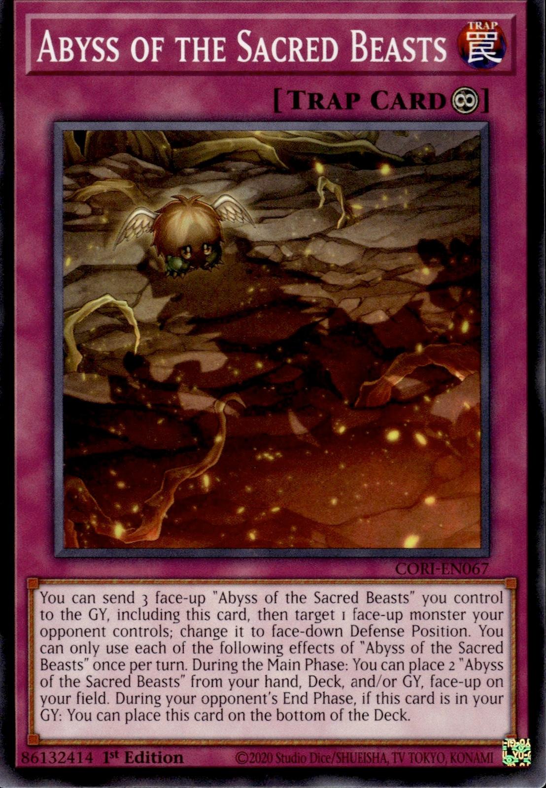 Abyss of the Sacred Beasts Chaos Origins #CORI-EN067