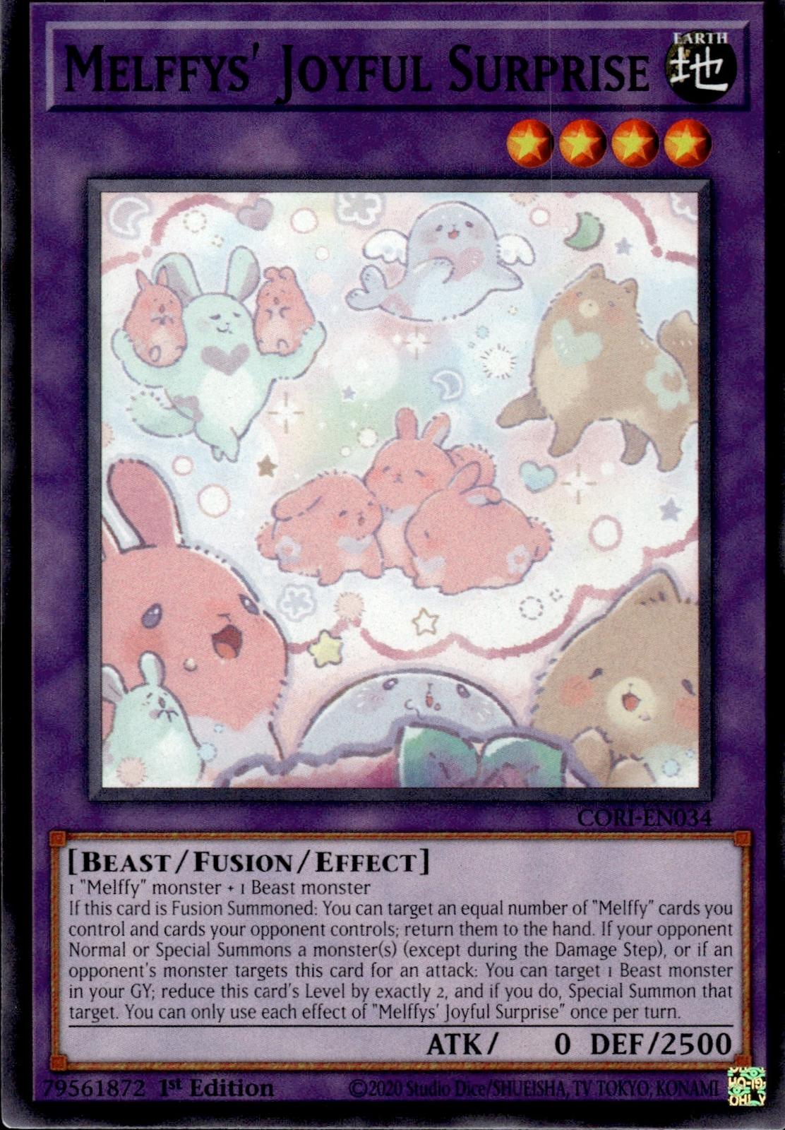 Melffys' Joyful Surprise Chaos Origins #CORI-EN034