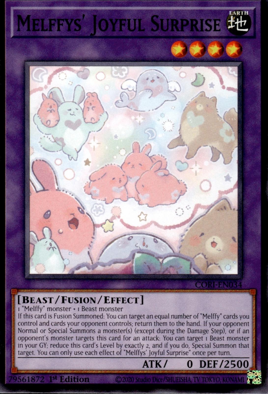 Melffys' Joyful Surprise Chaos Origins #CORI-EN034