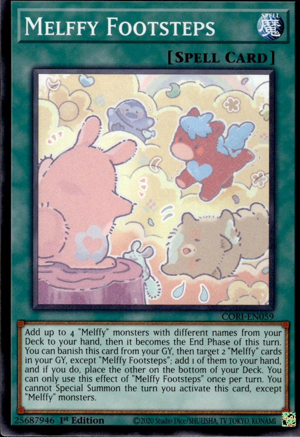 Melffy Footsteps Chaos Origins #CORI-EN059
